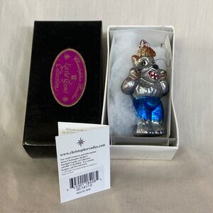 Radko Halloween Ornament Gem  #00-1417-0 Wolfie year 2000 NIB
